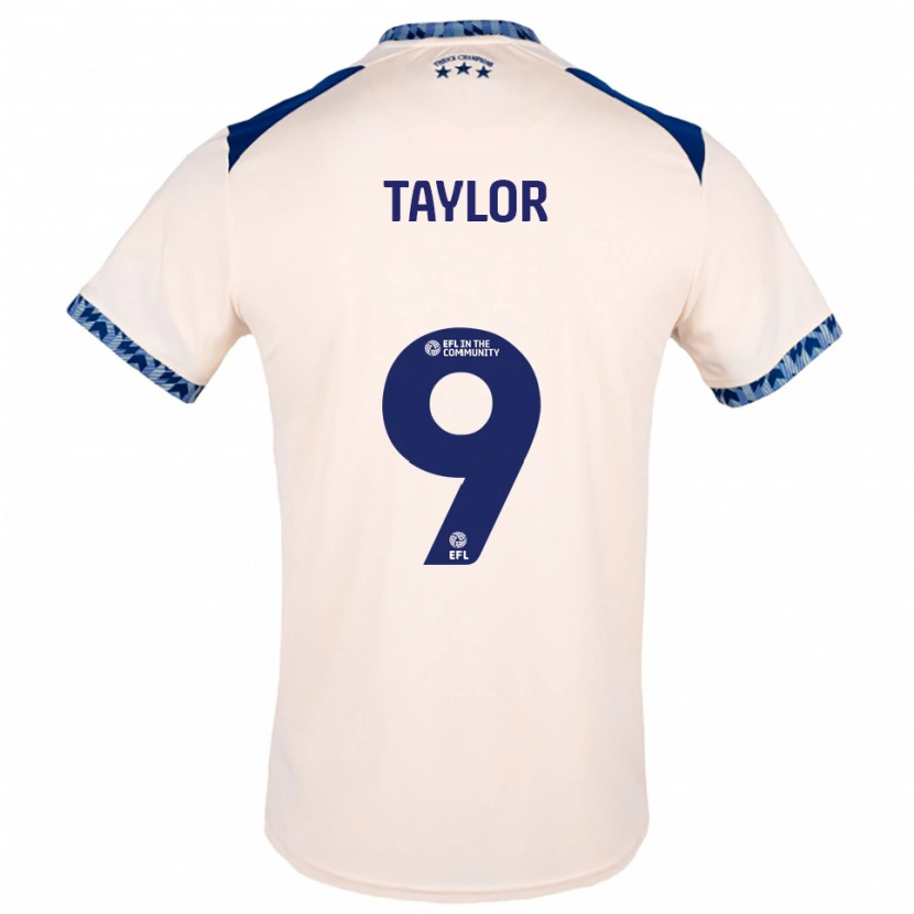 Danxen Herren Joe Taylor #9 Creme Marine Auswärtstrikot Trikot 2025/26 T-Shirt Österreich