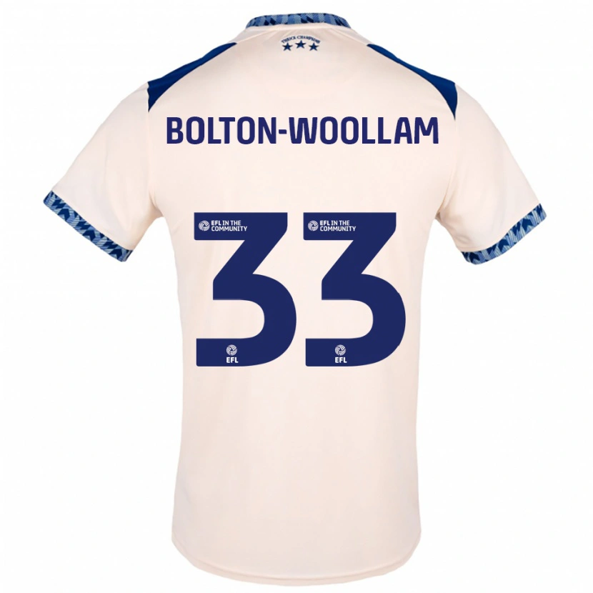 Danxen Herren Kacey Bolton-Woollam #33 Creme Marine Auswärtstrikot Trikot 2025/26 T-Shirt Österreich