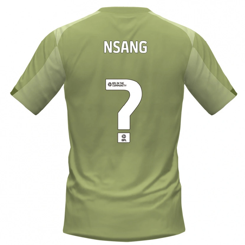 Danxen Herren Claudio Nsang #0 Salbei Champagner Auswärtstrikot Trikot 2025/26 T-Shirt Österreich