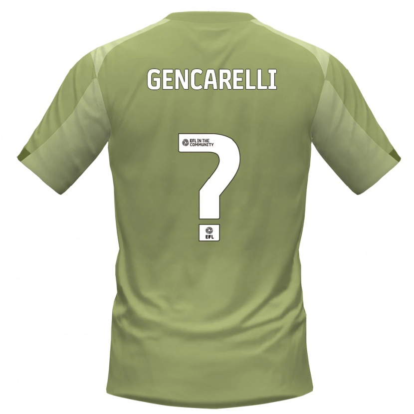 Danxen Herren Tayla Gencarelli #0 Salbei Champagner Auswärtstrikot Trikot 2025/26 T-Shirt Österreich