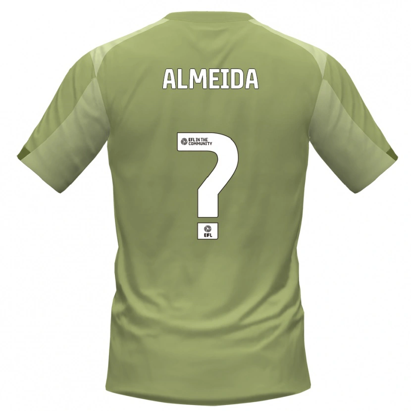 Danxen Herren Liliana Almeida #0 Salbei Champagner Auswärtstrikot Trikot 2025/26 T-Shirt Österreich