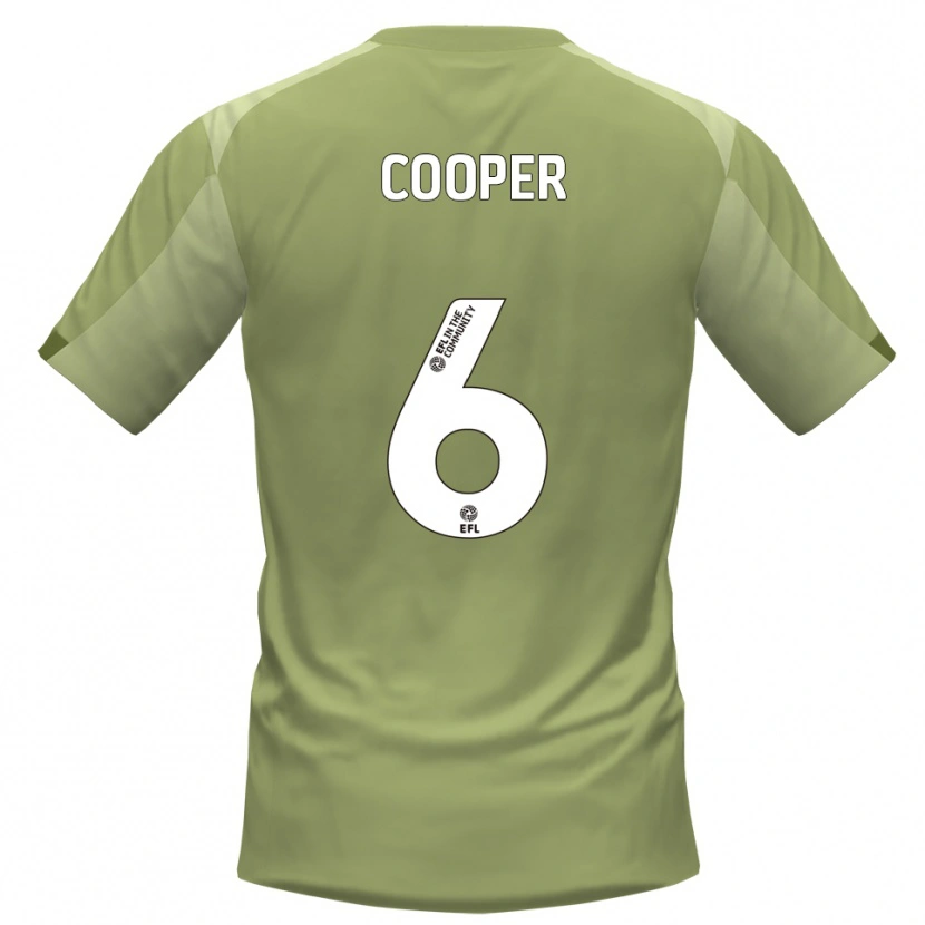 Danxen Herren Brandon Cooper #6 Salbei Champagner Auswärtstrikot Trikot 2025/26 T-Shirt Österreich