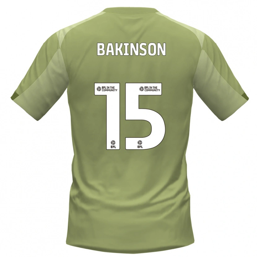 Danxen Herren Tyreeq Bakinson #15 Salbei Champagner Auswärtstrikot Trikot 2025/26 T-Shirt Österreich