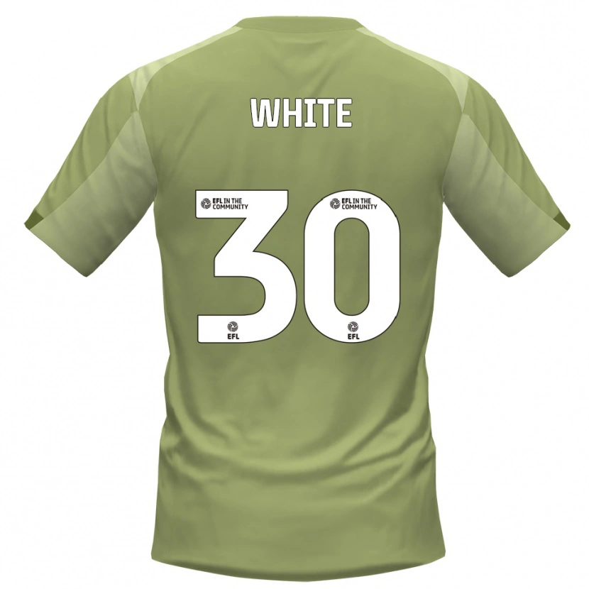 Danxen Herren Joe White #30 Salbei Champagner Auswärtstrikot Trikot 2025/26 T-Shirt Österreich
