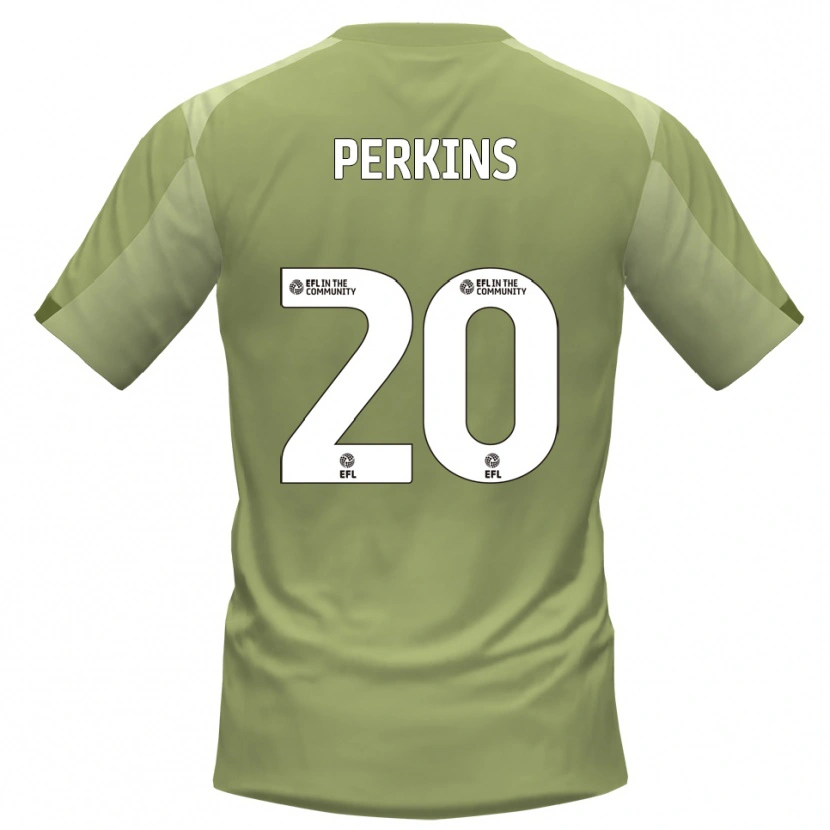 Danxen Herren Sonny Perkins #20 Salbei Champagner Auswärtstrikot Trikot 2025/26 T-Shirt Österreich