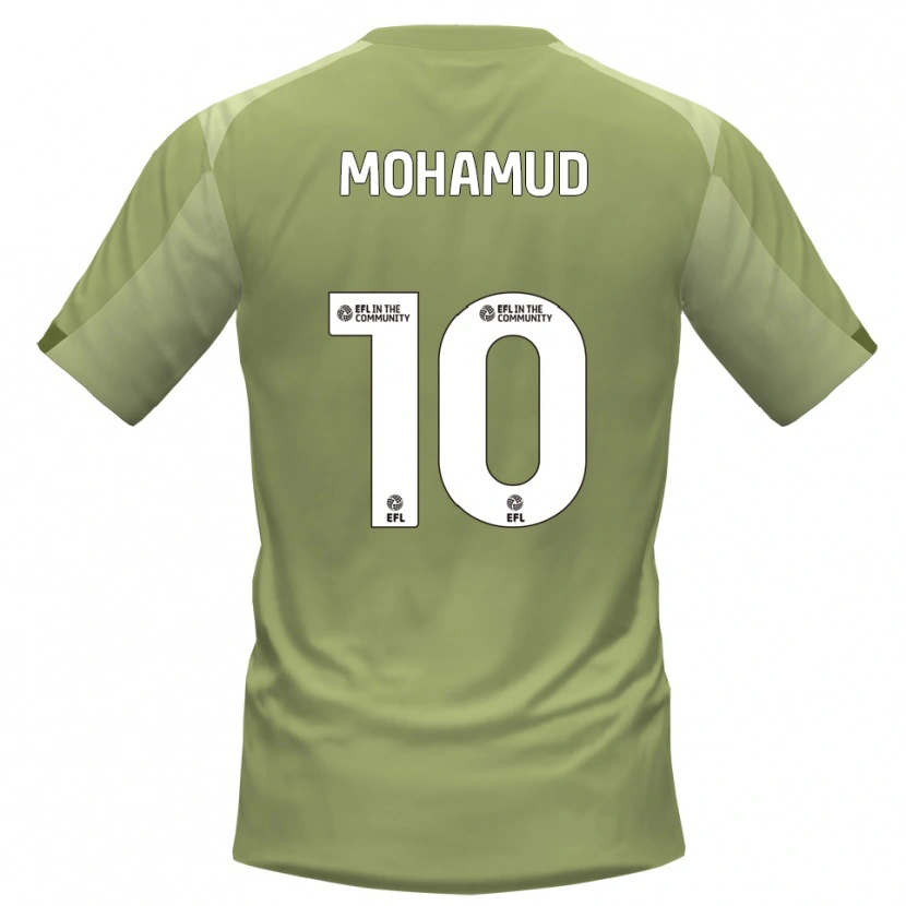 Danxen Herren Abdi Mohamud #10 Salbei Champagner Auswärtstrikot Trikot 2025/26 T-Shirt Österreich