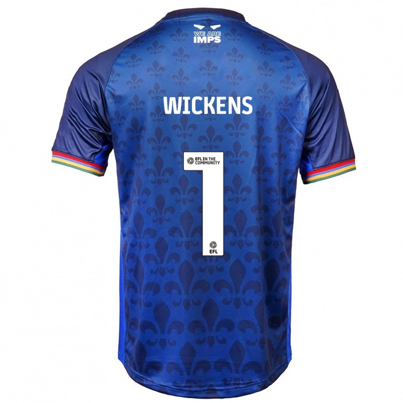 Danxen Herren George Wickens #1 Blau Marine Auswärtstrikot Trikot 2025/26 T-Shirt Österreich