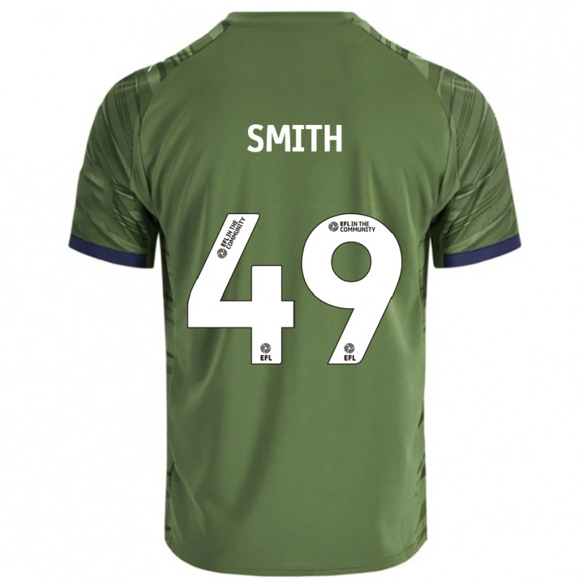 Danxen Herren Bastian Smith #49 Grün Weiß Auswärtstrikot Trikot 2025/26 T-Shirt Österreich