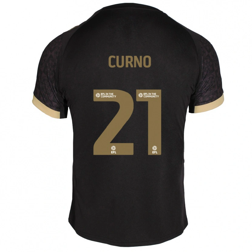 Danxen Herren Maddi Curno #21 Schwarz Gold Auswärtstrikot Trikot 2025/26 T-Shirt Österreich