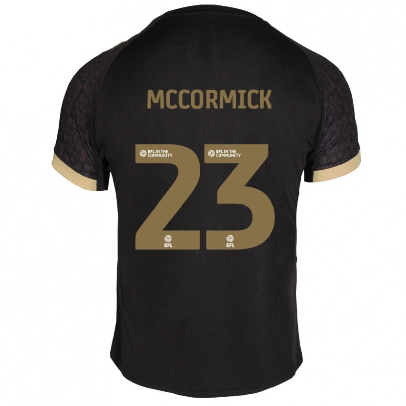 Danxen Herren Leo Mccormick #23 Schwarz Gold Auswärtstrikot Trikot 2025/26 T-Shirt Österreich
