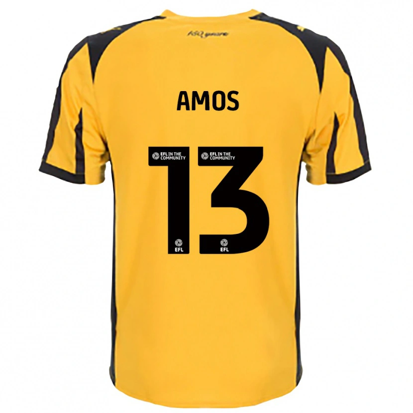 Danxen Herren Ben Amos #13 Orange Schwarz Auswärtstrikot Trikot 2025/26 T-Shirt Österreich