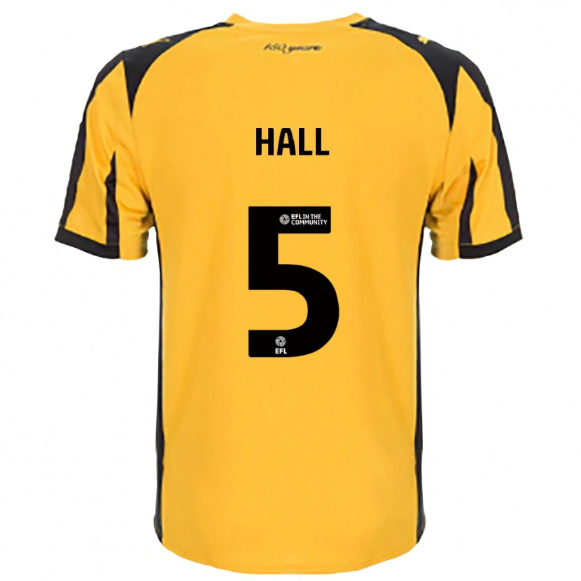 Danxen Herren Connor Hall #5 Orange Schwarz Auswärtstrikot Trikot 2025/26 T-Shirt Österreich