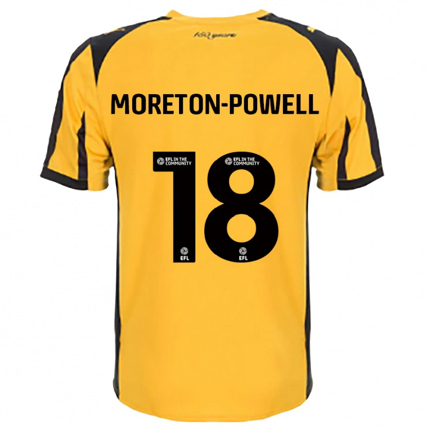 Danxen Herren Erin Moreton-Powell #18 Orange Schwarz Auswärtstrikot Trikot 2025/26 T-Shirt Österreich