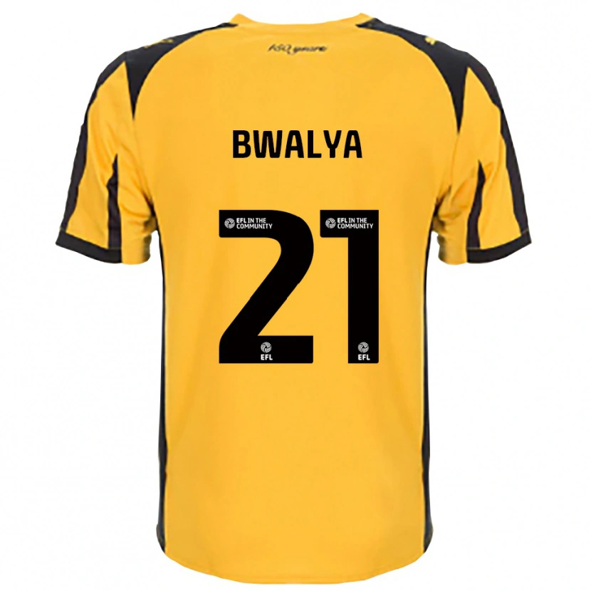 Danxen Herren Sophie Bwalya #21 Orange Schwarz Auswärtstrikot Trikot 2025/26 T-Shirt Österreich