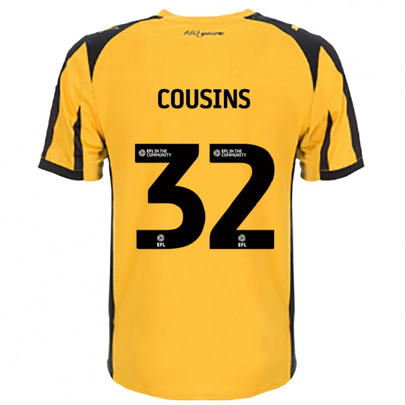 Danxen Herren Logan Cousins #32 Orange Schwarz Auswärtstrikot Trikot 2025/26 T-Shirt Österreich