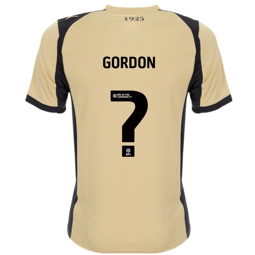 Danxen Herren Owain Gordon #0 Gold Schwarz Auswärtstrikot Trikot 2025/26 T-Shirt Österreich