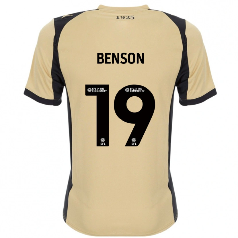 Danxen Herren Josh Benson #19 Gold Schwarz Auswärtstrikot Trikot 2025/26 T-Shirt Österreich