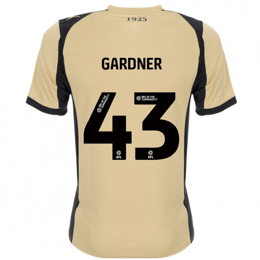 Danxen Herren Dean Gardner #43 Gold Schwarz Auswärtstrikot Trikot 2025/26 T-Shirt Österreich