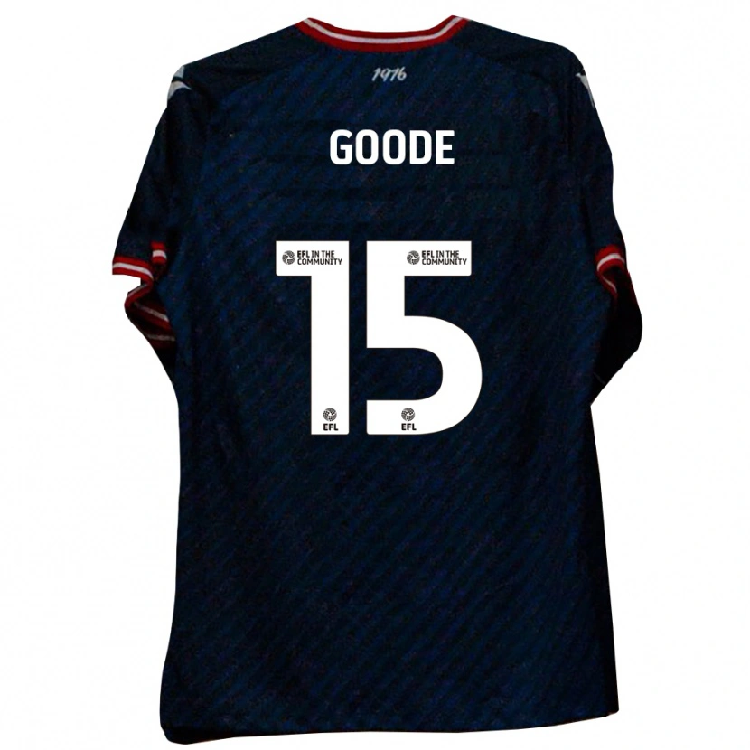 Danxen Herren Charlie Goode #15 Marine Rot Auswärtstrikot Trikot 2025/26 T-Shirt Österreich