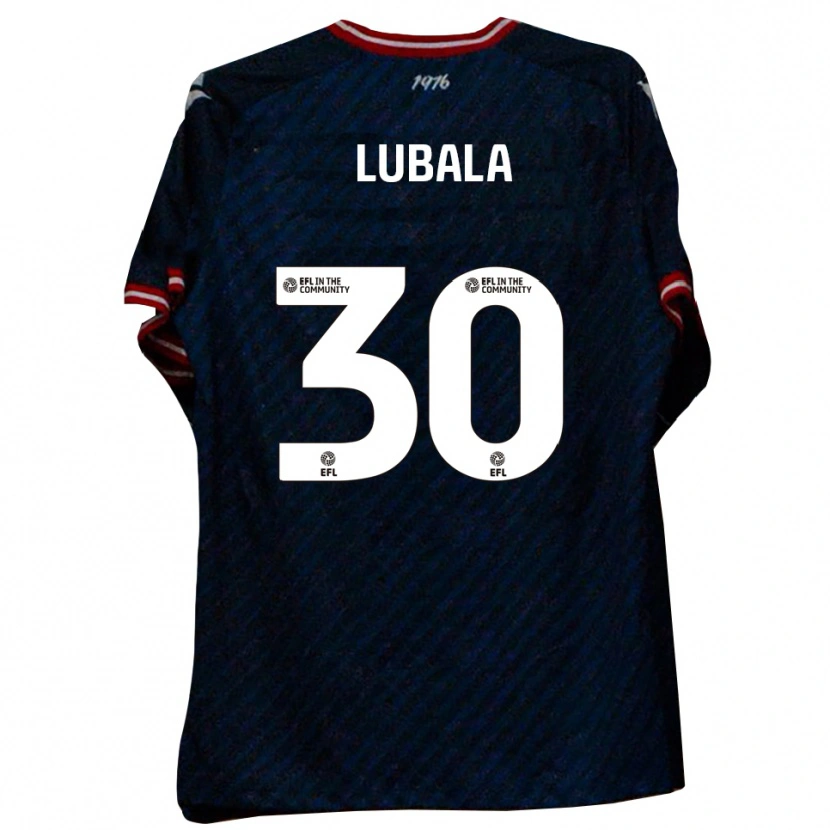 Danxen Herren Bez Lubala #30 Marine Rot Auswärtstrikot Trikot 2025/26 T-Shirt Österreich