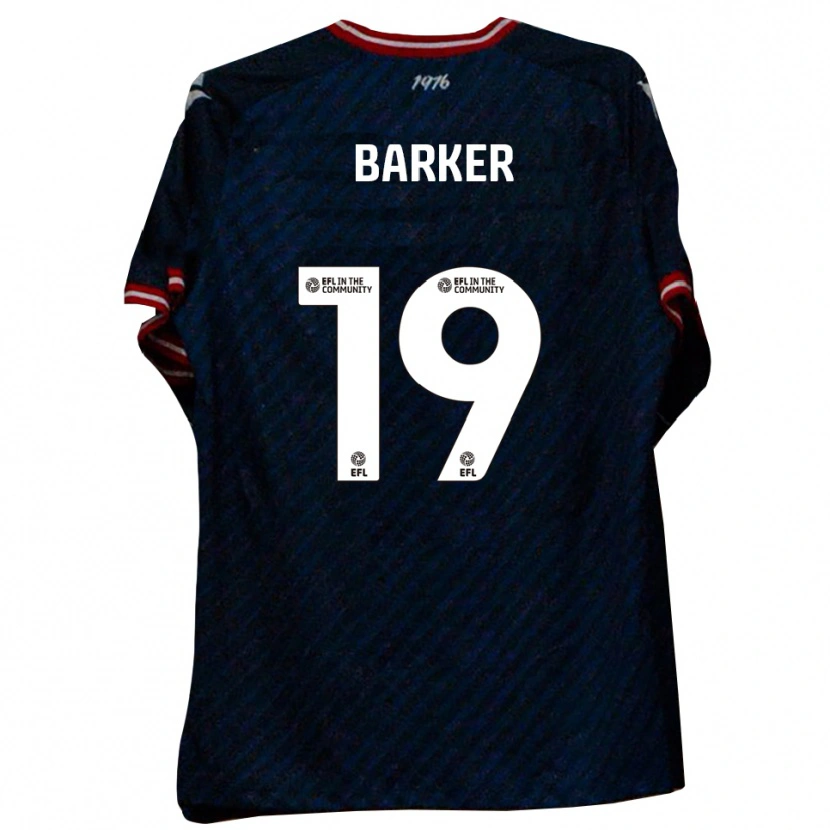 Danxen Herren Frankie Barker #19 Marine Rot Auswärtstrikot Trikot 2025/26 T-Shirt Österreich