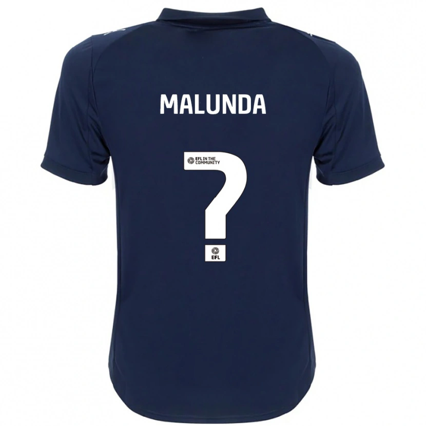 Danxen Herren Troy Malunda #0 Marine Weiß Auswärtstrikot Trikot 2025/26 T-Shirt Österreich