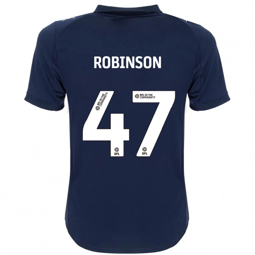 Danxen Herren Josh Robinson #47 Marine Weiß Auswärtstrikot Trikot 2025/26 T-Shirt Österreich