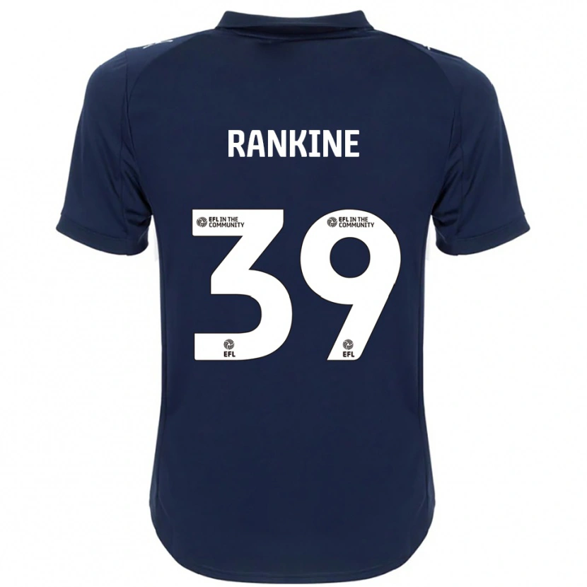 Danxen Herren Dion Rankine #39 Marine Weiß Auswärtstrikot Trikot 2025/26 T-Shirt Österreich