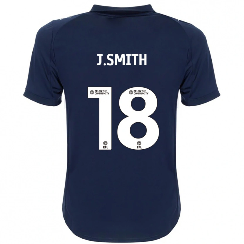 Danxen Herren Jonny Smith #18 Marine Weiß Auswärtstrikot Trikot 2025/26 T-Shirt Österreich