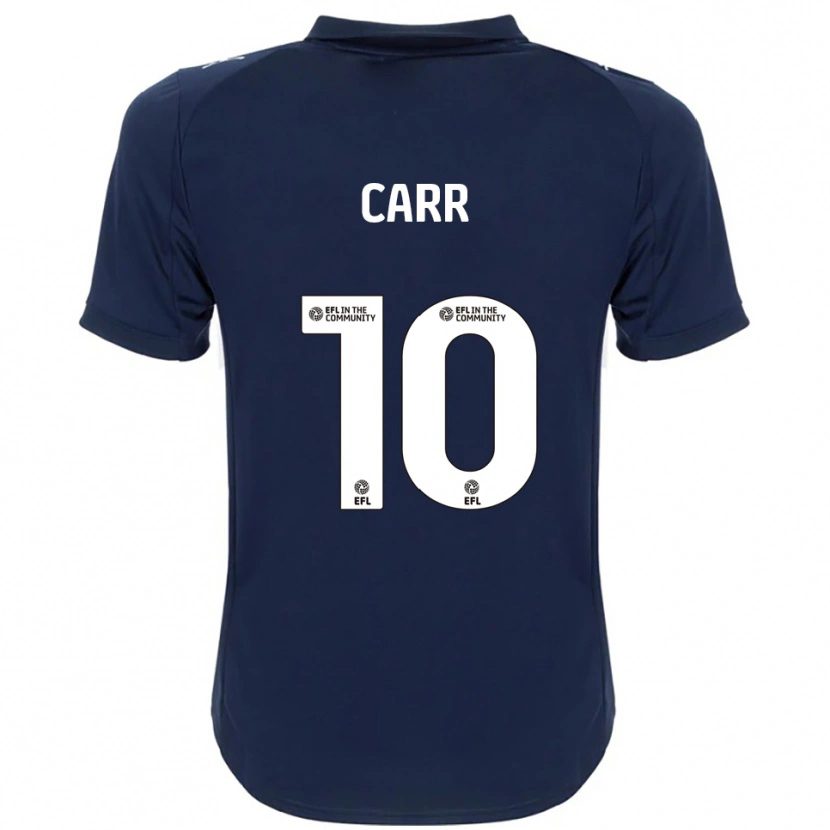 Danxen Herren Grace Carr #10 Marine Weiß Auswärtstrikot Trikot 2025/26 T-Shirt Österreich