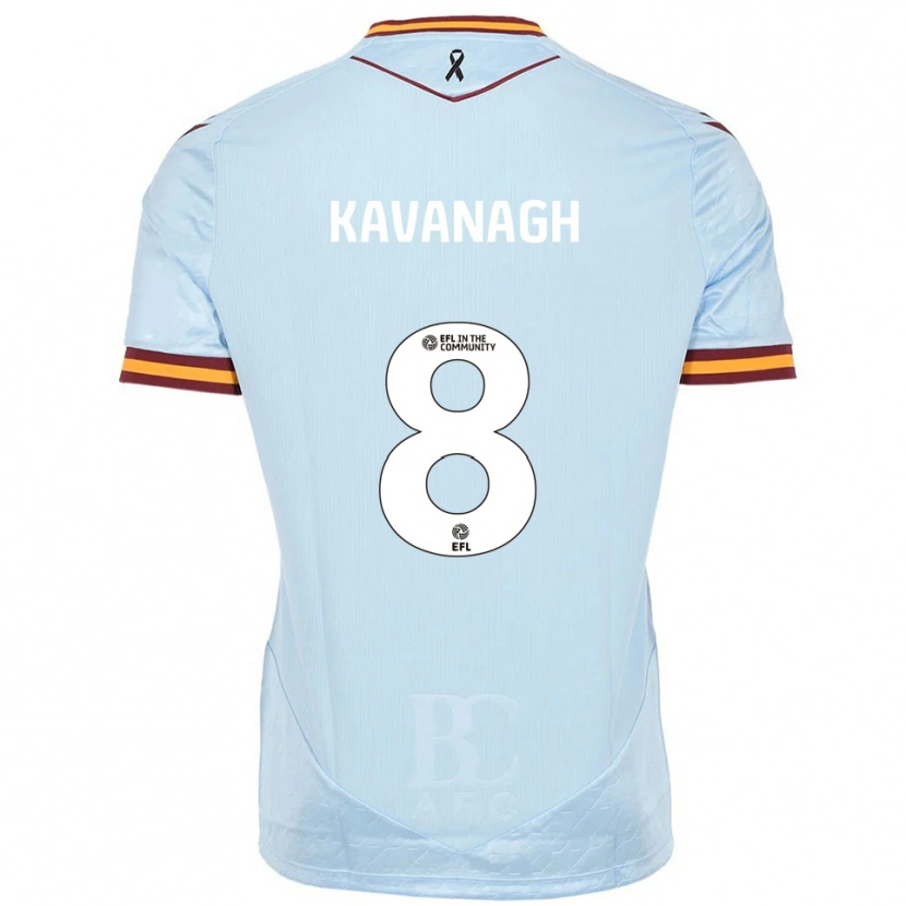 Danxen Herren Calum Kavanagh #8 Himmelblau Auswärtstrikot Trikot 2025/26 T-Shirt Österreich