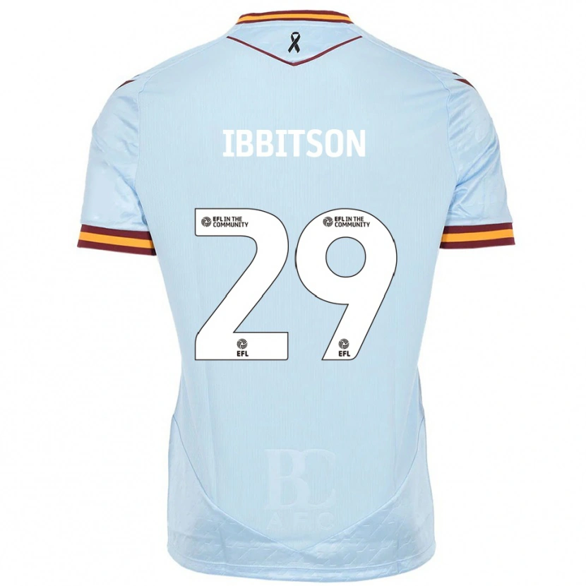 Danxen Herren Harry Ibbitson #29 Himmelblau Auswärtstrikot Trikot 2025/26 T-Shirt Österreich