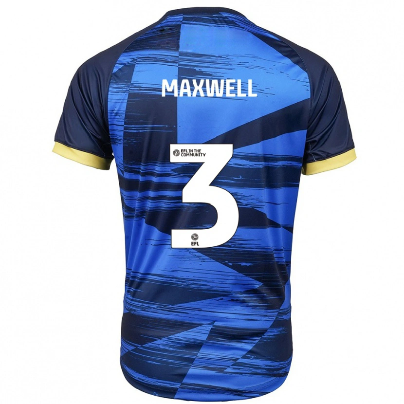 Danxen Herren James Maxwell #3 Blau Marine Auswärtstrikot Trikot 2025/26 T-Shirt Österreich