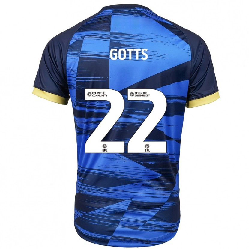 Danxen Herren Robbie Gotts #22 Blau Marine Auswärtstrikot Trikot 2025/26 T-Shirt Österreich