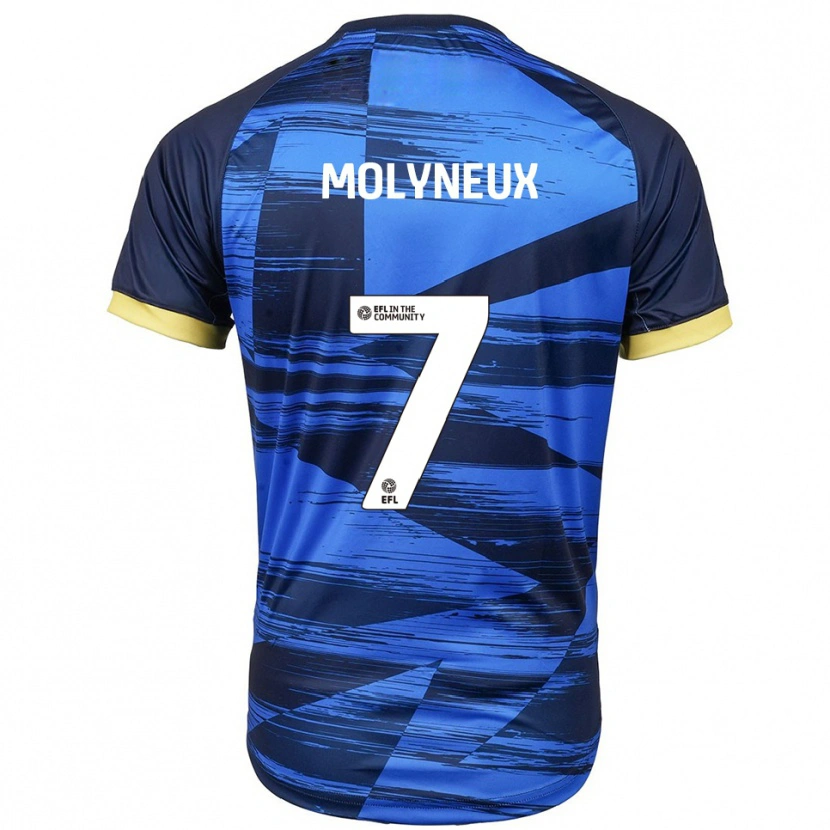 Danxen Herren Luke Molyneux #7 Blau Marine Auswärtstrikot Trikot 2025/26 T-Shirt Österreich