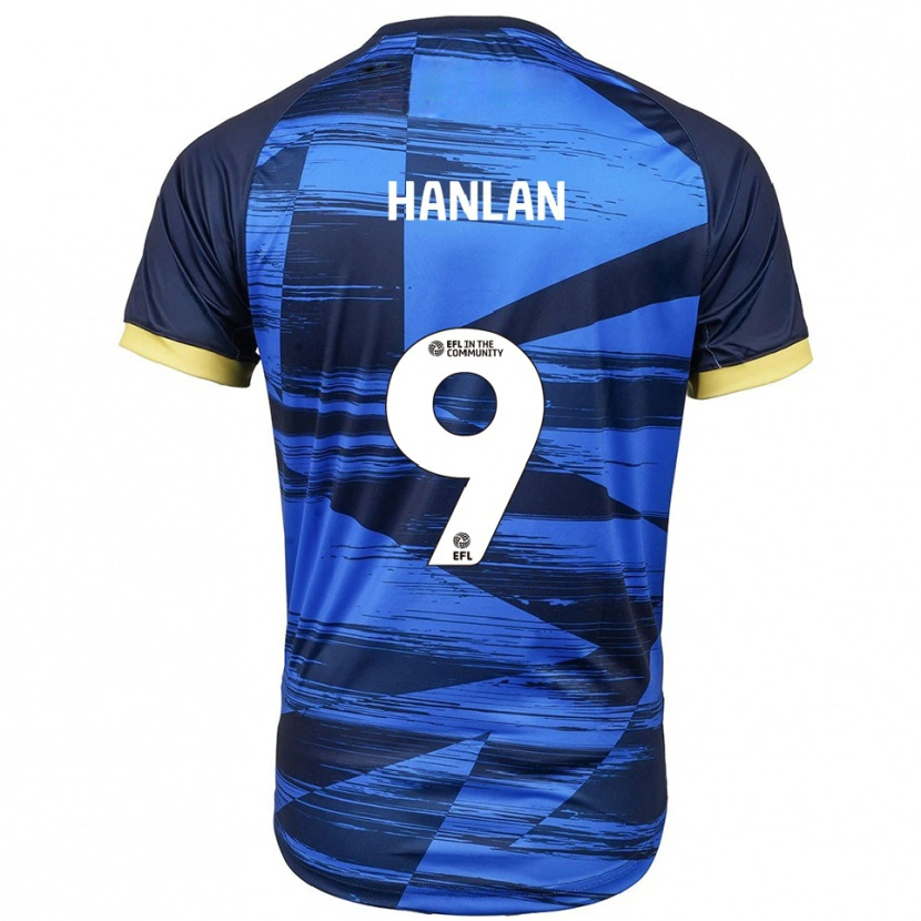 Danxen Herren Brandon Hanlan #9 Blau Marine Auswärtstrikot Trikot 2025/26 T-Shirt Österreich