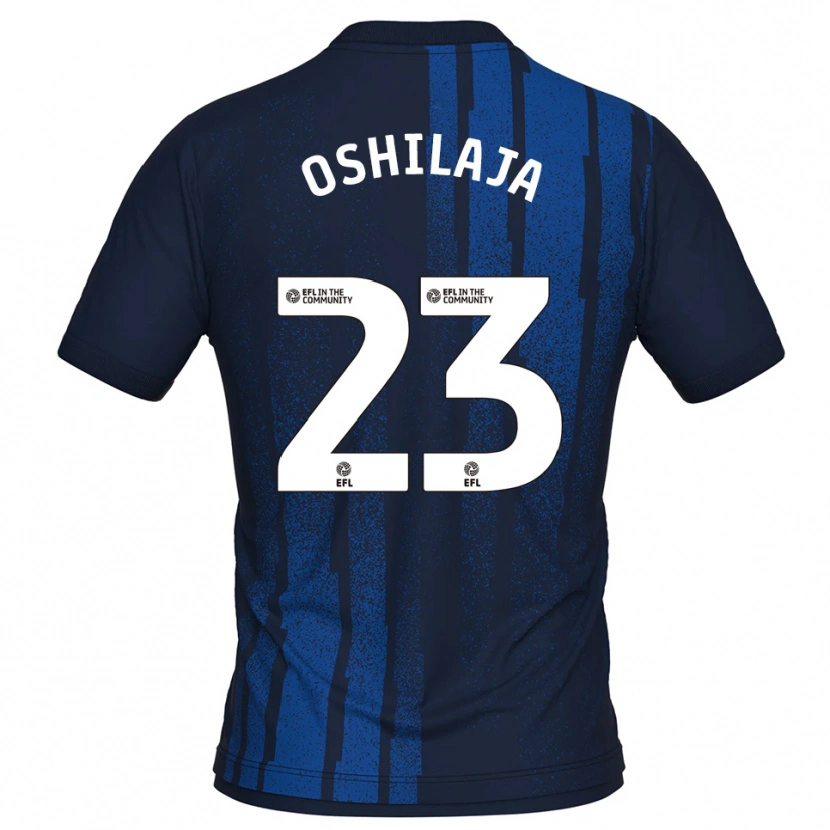 Danxen Herren Adedeji Oshilaja #23 Marine Weiß Auswärtstrikot Trikot 2025/26 T-Shirt Österreich