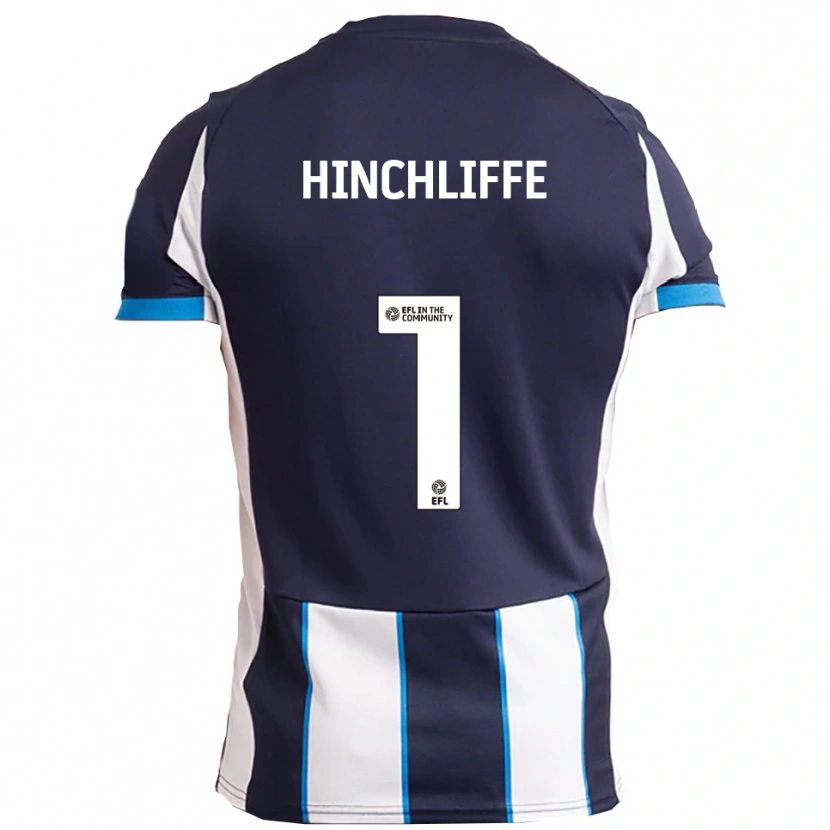 Danxen Herren Ben Hinchliffe #1 Weiß Marine Auswärtstrikot Trikot 2025/26 T-Shirt Österreich