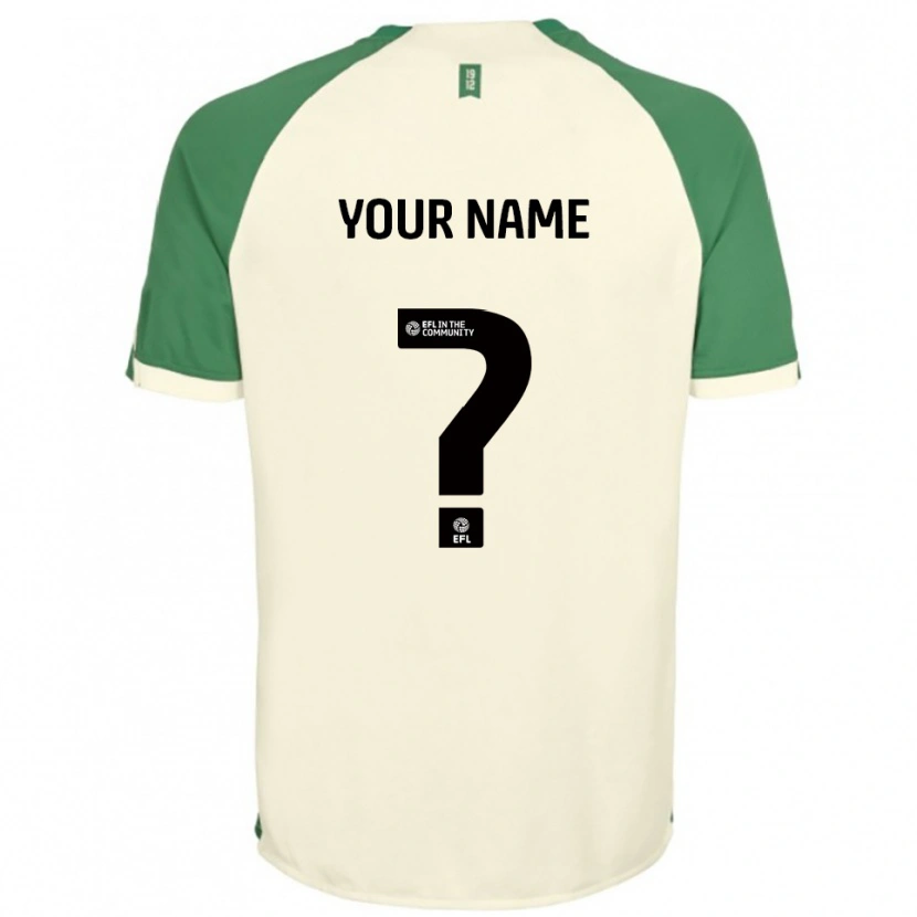 Danxen Herren Ihren Namen #0 Cremeweiß Grün Auswärtstrikot Trikot 2025/26 T-Shirt Österreich