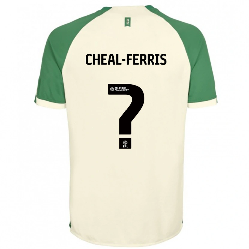 Danxen Herren Brooklyn Cheal-Ferris #0 Cremeweiß Grün Auswärtstrikot Trikot 2025/26 T-Shirt Österreich