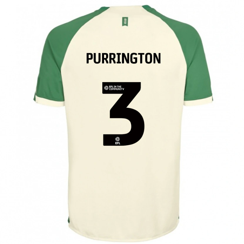 Danxen Herren Ben Purrington #3 Cremeweiß Grün Auswärtstrikot Trikot 2025/26 T-Shirt Österreich
