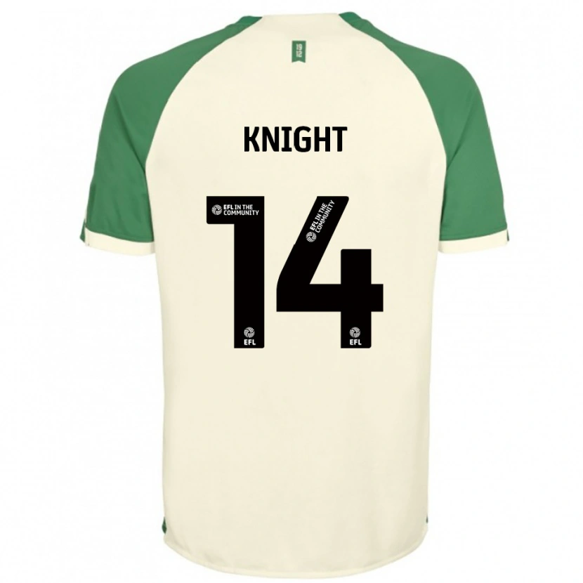 Danxen Herren Ben Knight #14 Cremeweiß Grün Auswärtstrikot Trikot 2025/26 T-Shirt Österreich