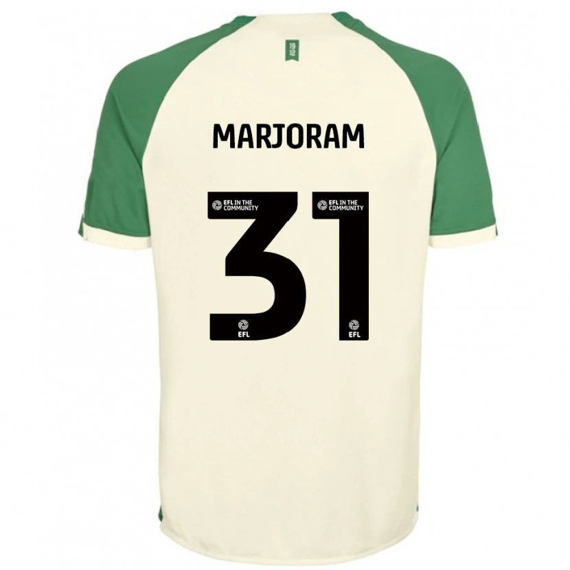 Danxen Herren Sophie Marjoram #31 Cremeweiß Grün Auswärtstrikot Trikot 2025/26 T-Shirt Österreich