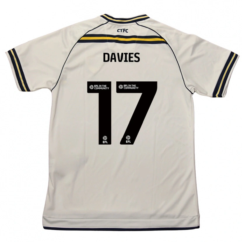 Danxen Herren Annabel Davies #17 Weiß Marine Auswärtstrikot Trikot 2025/26 T-Shirt Österreich