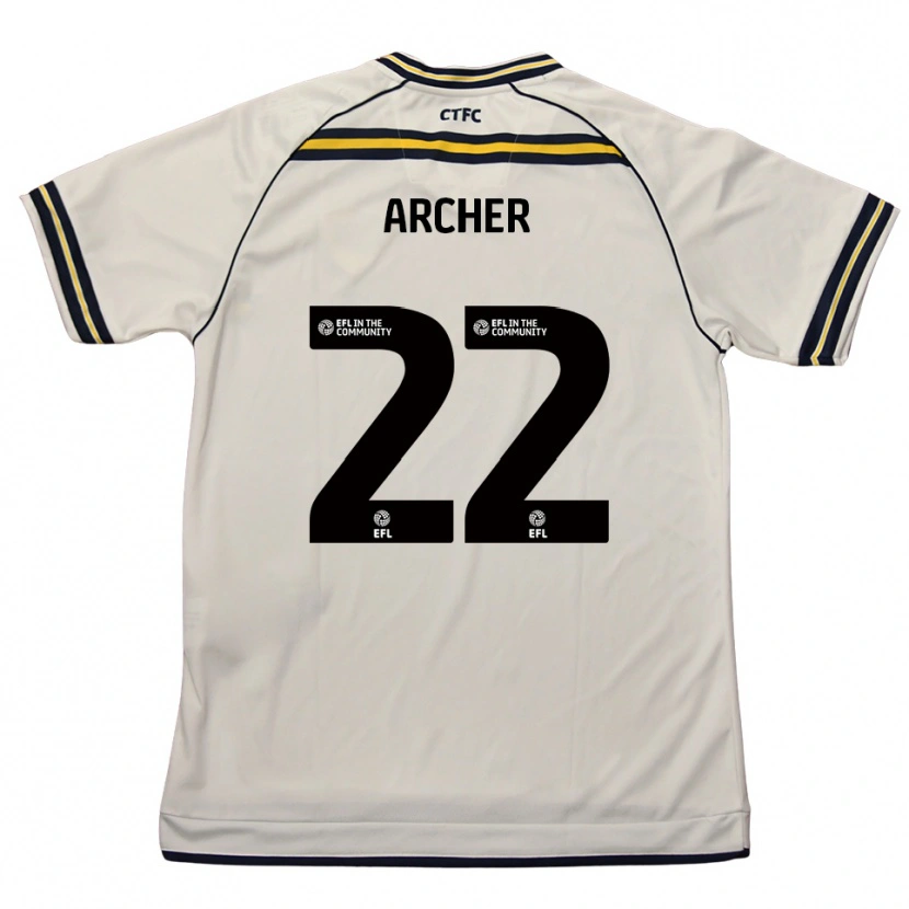 Danxen Herren Ethon Archer #22 Weiß Marine Auswärtstrikot Trikot 2025/26 T-Shirt Österreich