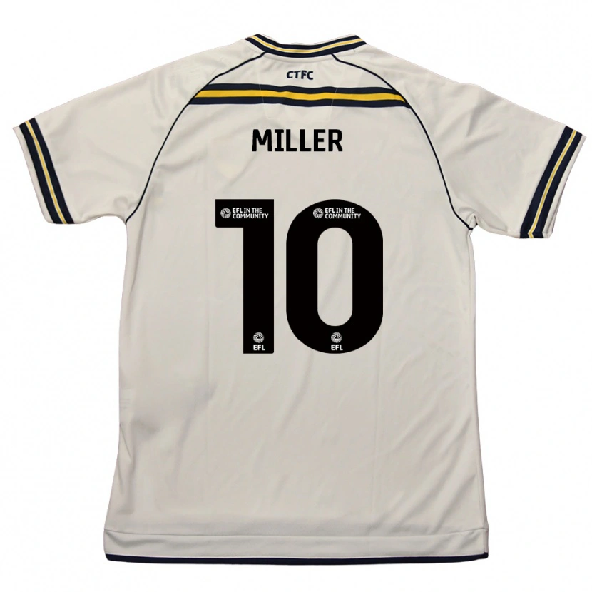 Danxen Herren George Miller #10 Weiß Marine Auswärtstrikot Trikot 2025/26 T-Shirt Österreich