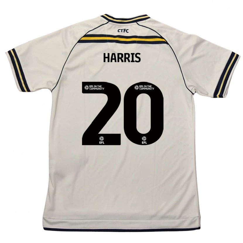 Danxen Herren Max Harris #20 Weiß Marine Auswärtstrikot Trikot 2025/26 T-Shirt Österreich