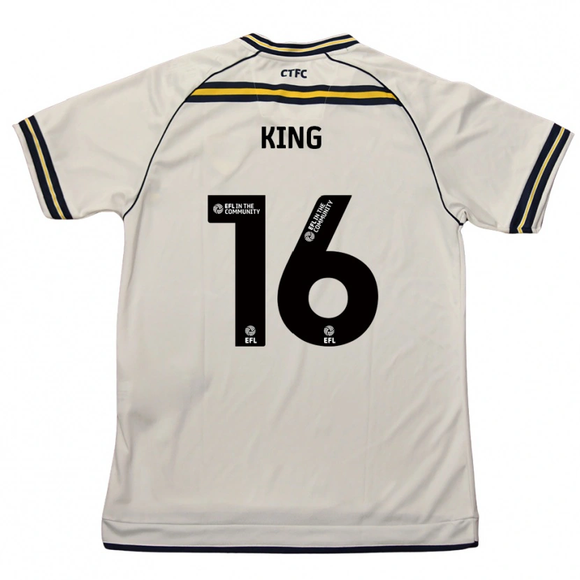 Danxen Herren Fred King #16 Weiß Marine Auswärtstrikot Trikot 2025/26 T-Shirt Österreich