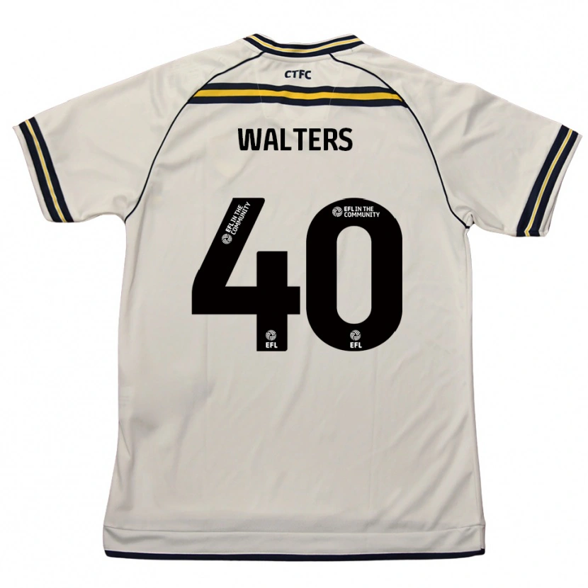 Danxen Herren Cameron Walters #40 Weiß Marine Auswärtstrikot Trikot 2025/26 T-Shirt Österreich