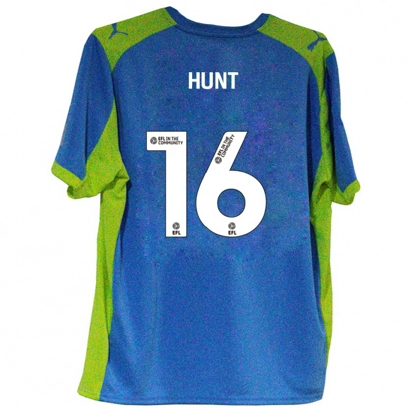 Danxen Herren Mackenzie Hunt #16 Himmelblau Gelb Auswärtstrikot Trikot 2025/26 T-Shirt Österreich